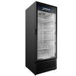 Omcan VFS24, 30-inch 1 Swing Glass Door Merchandising Freezer, 23 Cu.Ft
