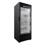 Omcan VR12, 25-inch Countertop Glass Swing Door Merchandising Refrigerator, 11.5 Cu.Ft
