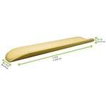 PacknWood 209BBAMAGI, 7.8x1.75x5-Inch Amagi Long Bamboo Dish, 200/CS