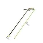 PacknWood 209BBLOKO10, 4-Inch Long Loko Black Looped Bamboo Skewers, 2000/CS