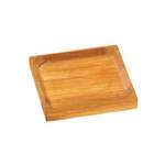 PacknWood 209BBPODA, 2.38x2.38x0.4-Inch "Poda" Bamboo Mini Square Dish, 144/CS