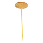 PacknWood 209BBTHANI, 3.9-Inch "Thani" Bamboo Mini Dish with Skewer, 144/CS