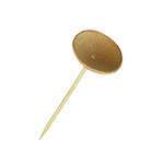 PacknWood 209BBTHANI6, 3.8-Inch "Thani" Bamboo Mini Dish with Skewer, 144/CS