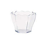 PacknWood 209MBDEVA1, 2 Oz "Deva" Flower Shaped Transparent Cup, 600/CS