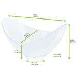 PacknWood 209MBEOS, 2 Oz "Eos" Transparent Mini Tasting Dish, 288/CS