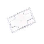 PacknWood 209MBKARA90L, 2x2-Inch "Kara" Clear PP Lid for 209MBKARA90, 576/CS