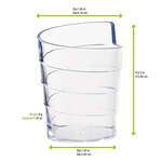 PacknWood 209MBRUBAN, 1.25 Oz "Ruban" Spiral Design Mini Cup, 300/CS