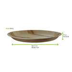 PacknWood 210APA30, 11.7-Inch Dia Palm Leaf Round Dinner Plate, 100/CS