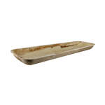 PacknWood 210APA329, 12.8x3.55x1-Inch Rectangular Palm Leaf Plate, 50/CS