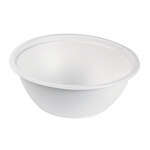 PacknWood 210APUB2400, 80 Oz 8.75-Inch Dia White Sugarcane Salad Bowl, 100/CS