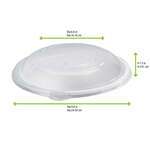 PacknWood 210APUL26L, Clear PET Lid for 210APUB2400 & 210APU25, 100/CS