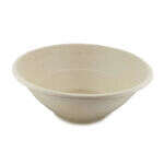 PacknWood 210APUPK40BR, 40 Oz Round Brown Sugarcane Bowl, 250/CS (Discontinued)