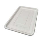 PacknWood 210APUR4732, 17.75x11.95x0.8-Inch White Sugarcane Platter, 24/CS (Discontinued)