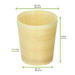 PacknWood 210BBCUP42, 2 Oz Mini Wooden Cup, 250/CS