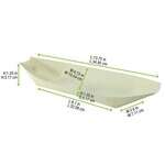 PacknWood 210BBOIS32, 13.75x4.15x1.25-Inch Large Wooden Boat, 200/CS