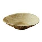 PacknWood 210BBOUSCOUP, 2 Oz Mini Bamboo Leaf Round Dish, 1000/CS