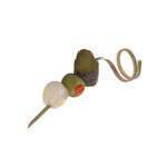 PacknWood 210BBTWIST9, 3.7-Inch Bamboo Top Twisted Skewers, 2000/CS