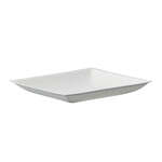 PacknWood 210BCHIC99, 3.5x3.5x0.45-Inch "Bio n Chic" Mini White Sugarcane Plate, 100/CS