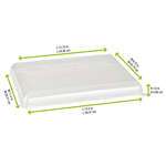 PacknWood 210BCHICL4030, Clear PET Lid for 210BCHIC3929, 50/CS