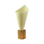 PacknWood 210BPICO1, 1.15x1.15x2.15-Inch Dual Use Bamboo Picks and Cone Holder, 50/CS