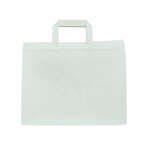 PacknWood 210CABTR, 9.5x12.5x8.9-Inch White Paper Carrier Bag, 250/CS