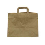 PacknWood 210CABTRBR, 9.6x12.5x8-Inch Kraft/Brown Paper Carrier Bag, 250/CS