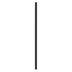 PacknWood 210CHP19FBLKW, 7.75x0.23-Inch Solid Black Paper Straws - Wrapped, 3000/CS