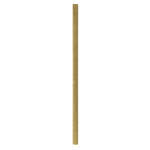 PacknWood 210CHP19KR, 7.75x0.23-Inch Kraft Paper Straws - Unwrapped, 3000/CS