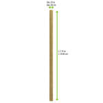 PacknWood 210CHP19KRW, 7.75x0.23-Inch Kraft Paper Straws - Wrapped, 3000/CS