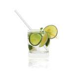 PacknWood 210CHP21WH-X, 8.3-inch White Wax Coated Paper Straws, Unwrapped, 500/CS (Discontinued)