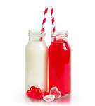 PacknWood 210CHP8R2T, 7.75-Inch Smoothie Paper Straws with White & Red Stripes - Unwrapped, 3000/CS