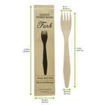 PacknWood 210CVB191W, 7-inch Wrapped Heavy Weight Wooden Fork, 500/CS