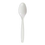 PacknWood 210CVPL83, 4.9-Inch Long Unwrapped Cornstarch Small Spoon, 1000/CS
