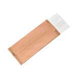 PacknWood 210CVPOCB, 4.3x10-Inch Beige Cutlery Paper Bag with White Napkin 2-Ply, 500/CS