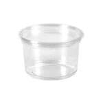 PacknWood 210DELI244, 16.9 Oz Round Transparent PET Deli Container, 500/CS