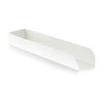 PacknWood 210DOG, 9.75x2.1x1.3-Inch White Hot Dog Tray, 1000/CS