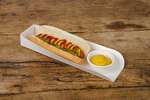 PacknWood 210DOG, 9.75x2.1x1.3-Inch White Hot Dog Tray, 1000/CS