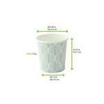 PacknWood 210GCLEAF4, 4 Oz Leaf Design Paper Cup, 3000/CS