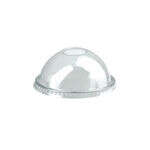PacknWood 210GKLD74D, 3-inch Clear PET Dome Lid for 210POC121N & 210POB121 Cups, 1000/CS