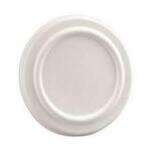 PacknWood 210GPU500L, 4.5-inch White Sugarcane Lid for 210GPU350 & 210GPU500, 500/CS (Discontinued)