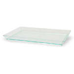 PacknWood 210KLAR1813, 5-inch Klarity Rectangular Transparent Green Dish, 100/PK
