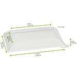 PacknWood 210KLARL1813L, 5-inch Klarity Transparent PET Lid for 210KLAR1813, 100/PK