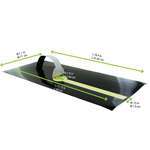 PacknWood 210LAP40N, 15.75-inch Long Black Self-Adhering Paper Wrapper, 500/CS