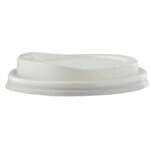 PacknWood 210LGDW16, 3.5-inch Compostable Coffee Lid for 10-20 Oz Cups, 1000/CS
