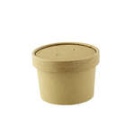 PacknWood 210LSOUP90K, 3.82-Inch Dia Vented Kraft Lid For: 210SOUPK13K, 210SOUPK8K, 500/CS