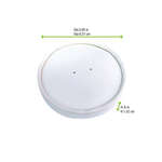 PacknWood 210LSOUP90W, 3.5-inch Vented Paper Lid for 210SOUP8 & 210SOUPK8K Containers, 500/CS