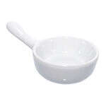 PacknWood 210MBPCOOK, 1 Oz Cook Mini Porcelain Saucepan, 24/PK