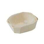 PacknWood 210NBAKE107, 4 Oz Lovely Wooden Baking Mold, 300/CS
