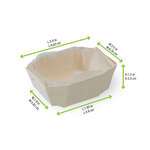 PacknWood 210NBAKE109, 2 Oz Minimi Wooden Baking Mold, 500/CS