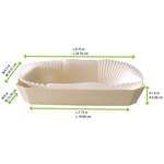 PacknWood 210NBAKE1238, 30 Oz Wooden Baking Mold, 100/PK